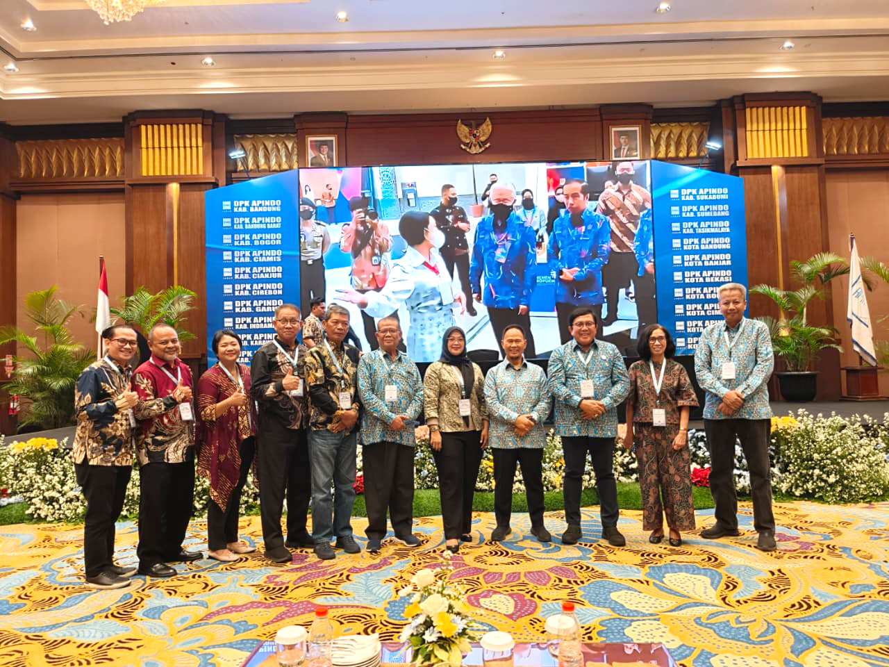 Mengikuti MUSPROV Ke - 10 DPP APINDO Provinsi Jawa Barat. ( Hari Pertama ))
